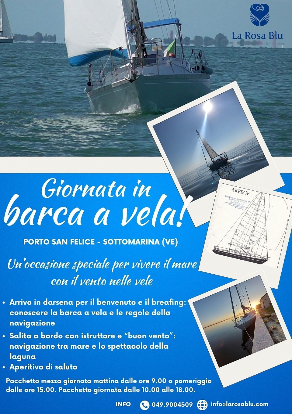 in gita in barca a vela